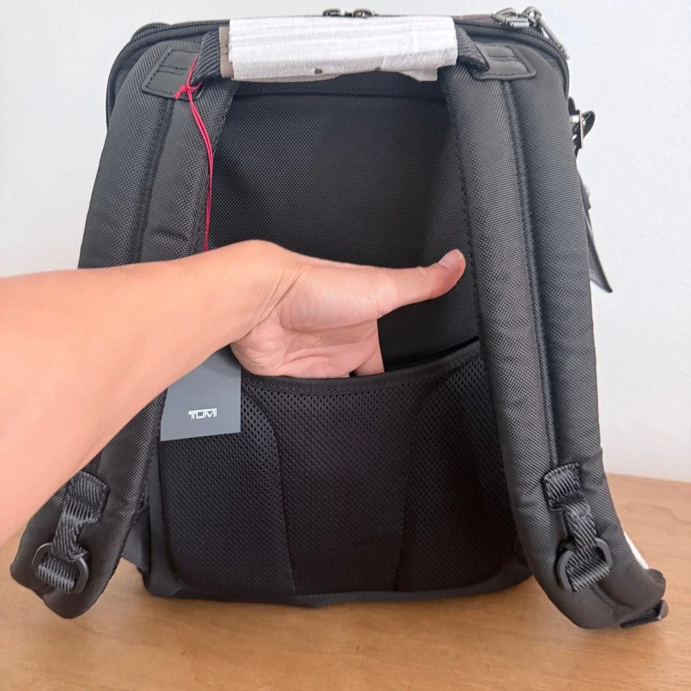 Tumi Thornhill Backpack Grey Camo Ballistic Nylon Laptop Bag 02223683CTYMPO